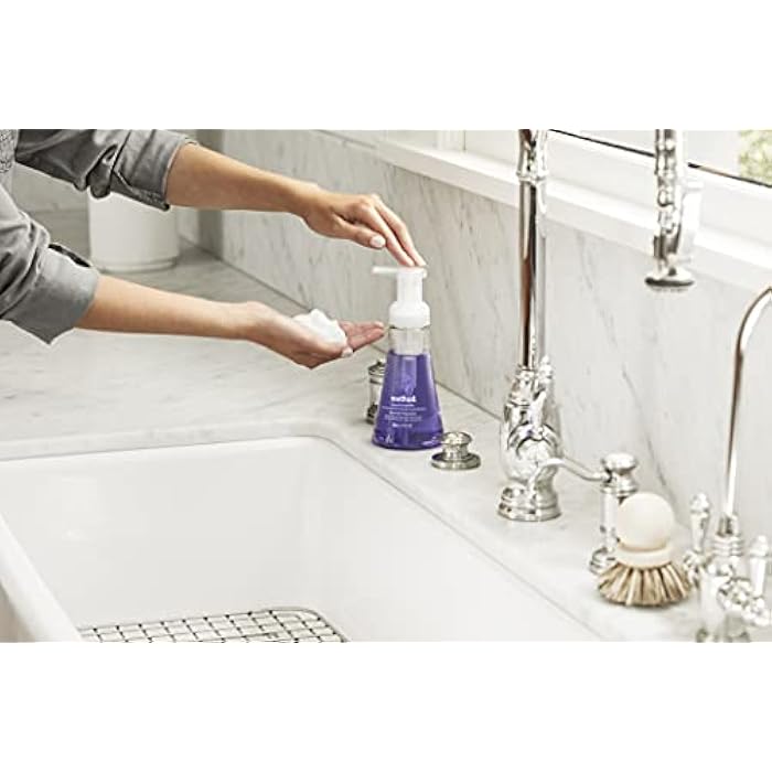 Method Foaming Hand Soap, Pink Grapefruit, 10 Fl Oz, Biodegradable Formula, (Pack of 3) - Image 4